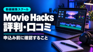 Movie Hacksの評判・口コミと申込み前の確認点を紹介する記事の表紙