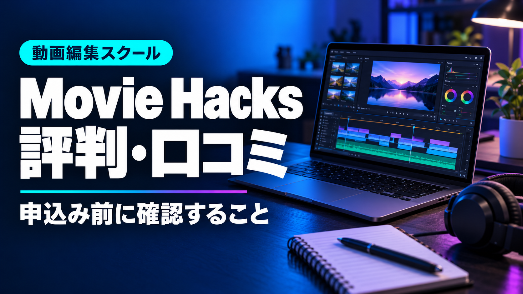 Movie Hacksの評判・口コミと申込み前の確認点を紹介する記事の表紙